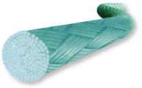 Полиэстер (полиэфир) плетёный, хирургический шовный материал